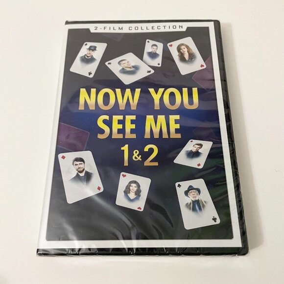 Now You See Me 1 & 2 DVD 2 Film Collection - Picture 1 of 12